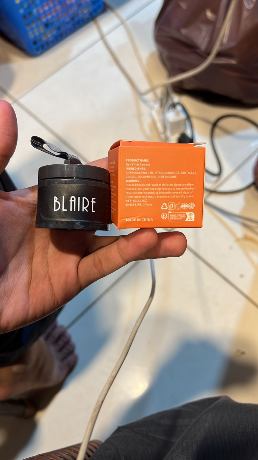 BLAIRE Hair Filler Powder – Instant Root & Thinning Hair Concealer